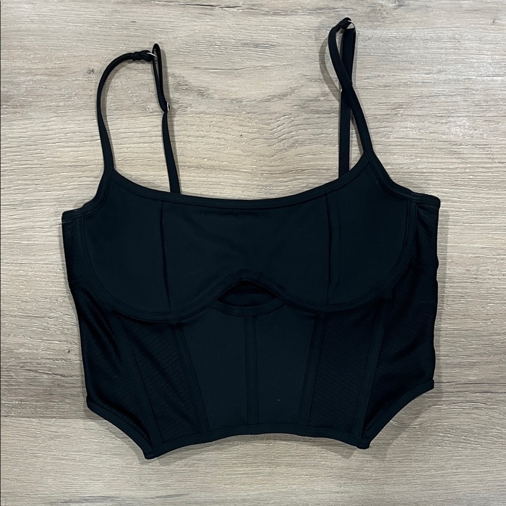 Gilly Hicks Black Crop Top